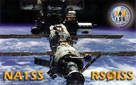 QSL card from the International Space Station